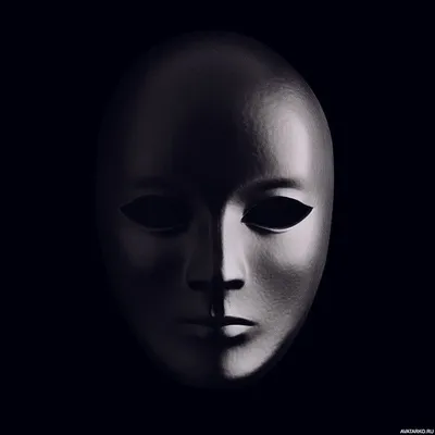 Простая маска в виде лица в полумраке — Картинки и авы | Белая фотография,  Маска, Известные художники