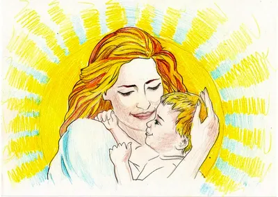 Рисунок на день мамы легкие для детей (43 фото) » рисунки для срисовки на  Газ-квас.ком
