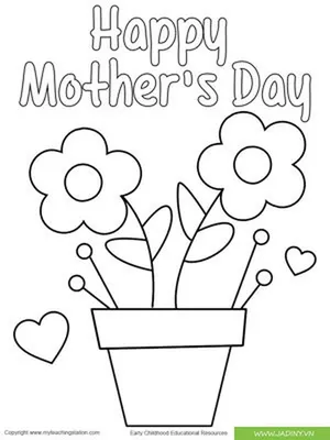 Рисунок цветы для мамы - 69 фото