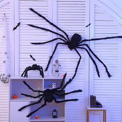 Украшения и декор на Хэллоуин -тыквы, летучие мыши, пауки, черепа купить по  выгодной цене в интернет-магазине OZON (344863520)