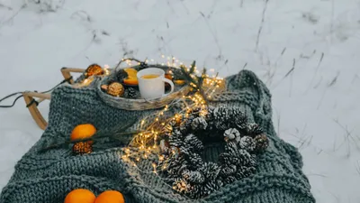Обои \"Зима и Новый год\" - настроение праздника на рабочий стол! | Снежинки,  Новый год, Картинки