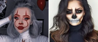 Как раскрасить лицо на Хэллоуин: идеи страшно красивых рисунков на лице |  Joy-Pup - всё самое интересное! | Дзен