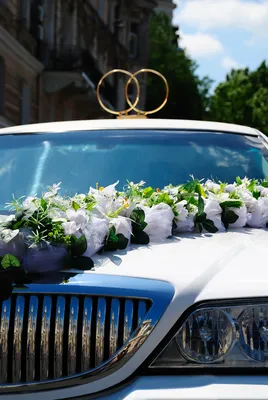 Свадебные украшения на машину своими руками - Pion-decor