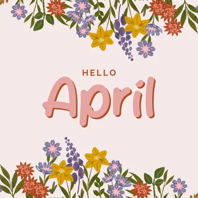 Free and customizable april templates