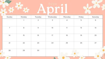 Free and customizable april templates