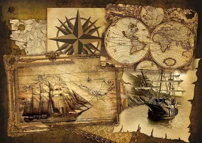 Карта пиратов фон - 34 фото