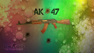 пистолеты, оружие, АК- 47 - скачать бесплатные обои / oboi7.com
