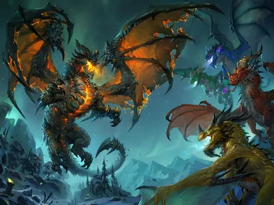 Painted dragons (45 wallpapers) » Смотри Красивые Обои, Wallpapers,  Красивые обои на рабочий стол