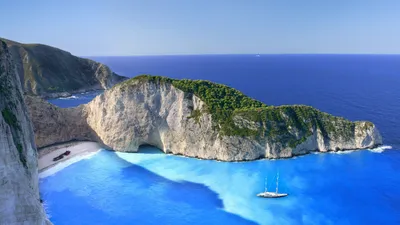 Лучший отдых может быть только в Греции - обои на рабочий стол