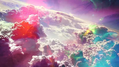 Широкоформатные обои на рабочий стол HD качества… (20 фото ... | Colorful  clouds, Space art, Cloud wallpaper