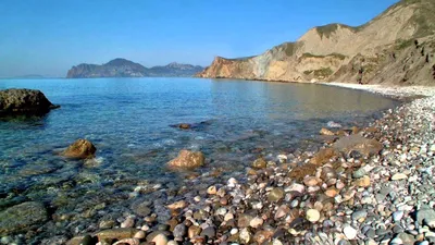 Крым, Море, Пляж - картинка на рабочий стол, | Скачать Бесплатно обои
