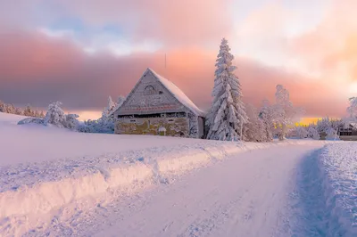 Обои на рабочий стол Красота зимы в Йизерских горах /. Jizerа, Чехия.  Фотограф Stanislav Judas, обои для рабочего стола, скачать обои, обои  бесплатно