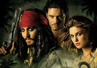 Пираты Карибского моря, главные герои - обои на рабочий стол