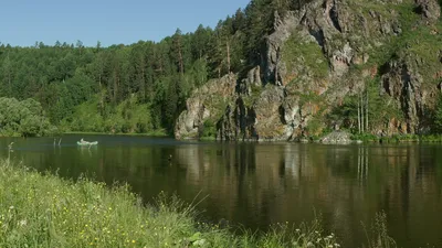 Bilder von Sibirien Russland Natur Sommer Felsen Gras 2560x1440
