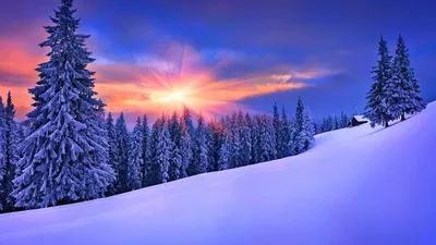 Обои дорога, снег, солнце, зима, природа картинки на рабочий стол, фото  скачать бесплатно