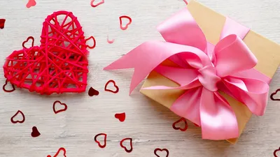 Обои на рабочий стол Букет розовых роз, Happy Valentines Day / День Святого  Валентина, обои для рабочего стола, скачать обои, обои бесплатно