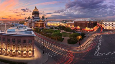 Картинки санкт-петербург, исаакиевский собор, сквер, by дмитрий селиванов -  обои 1920x1080, картинка №175477