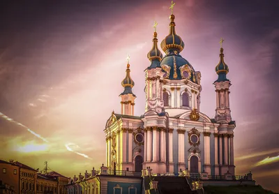 Обои для рабочего стола Киев Украина Храмы город Религия