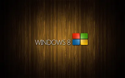 Логотип microsoft windows 8 на сером фоне - обои на рабочий стол