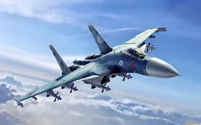 Российский военный самолет обои для рабочего стола, картинки и фото -  RabStol.net