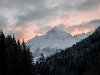 Скачать обои Зима, снег, река, лед на рабочий стол бесплатные картики фото  заставки для рабочего стола - Пейзажи