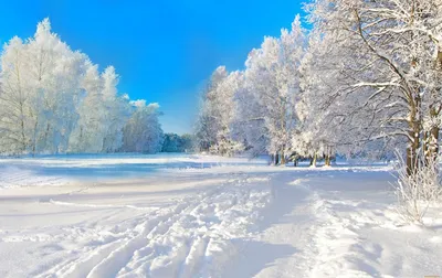 Скачать обои Зима, снег, река, лед на рабочий стол бесплатные картики фото  заставки для рабочего стола - Пейзажи