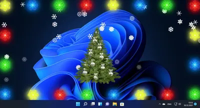 Скачать обои и картинки новый год, зима, шары, ёлочные игрушки,  колокольчики, ветки, ель, снежинки, синий фон для рабочего стола в  разрешении 938x1668