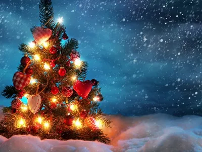 Обои снеговик, зима, рождество, новый год, милый, иллюстрация картинки на рабочий  стол, фото скачать бесплатно