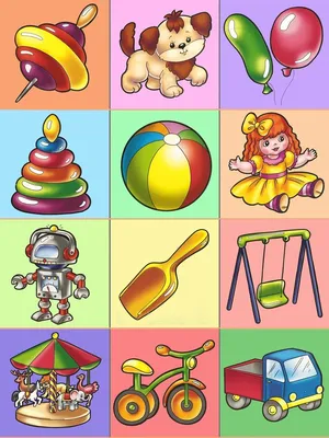 Сборник с игрушками на шкафчик 2 - Все для детского сада | Наглядные  учебные пособия, Детский сад, Дошкольные игры