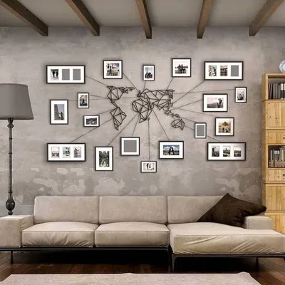Декор стен: 44 фото-идеи необычного декора стен на заметку | Houzz Россия