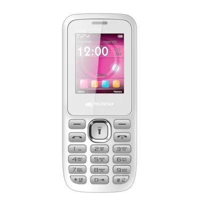 Мобильный телефон Micromax X406 белый моноблок (2Sim/1,77\"/160х128/0,8Мп/BT/FM/800мАч)  | Квартон - КВАРТОН