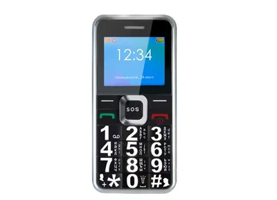 Мобильный телефон 2E R240, Black, Dual Sim (Mini-SIM), 2G, 2.4'' (TN,  240x320, 6 : продажа, цена в Запорожье. Мобильные телефоны от  \"Интернет-магазина\"Кибет™\"