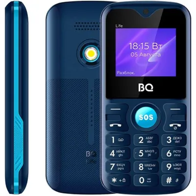 Мобильный телефон BQ 1851 Respect Black - отзывы покупателей на  маркетплейсе Мегамаркет | Артикул: 100023827689
