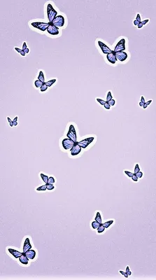 Красивые обои на телефон с бабочками - 68 фото