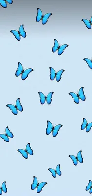 Бабочка | Синие обои, Абстрактные раскраски, Металлические обои