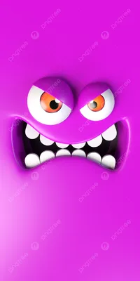 Фиолетовый мультфильм телефон обои 3d иллюстрация Фон Обои Изображение для  бесплатной загрузки - Pngtree