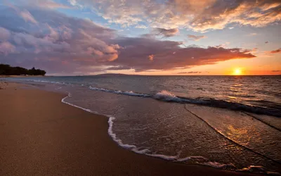 Скачать картинку на телефон бесплатно: Море, Пляж, Солнце, Фон