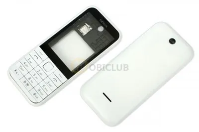 Корпус Nokia 225 Dual Sim (RM-1011) белый - 10467-02