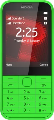Nokia 225 Dual SIM (Green) купить в интернет-магазине: цены на мобильный телефон  225 Dual SIM (Green) - отзывы и обзоры, фото и характеристики. Сравнить  предложения в Украине: Киев, Харьков, Одесса, Днепр на