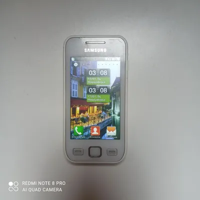 Смартфон Samsung Wave 525 GT-S5250, розовый – купить в Ситилинк | 592810