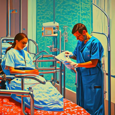 Рисунки на тему больница - 45 фото