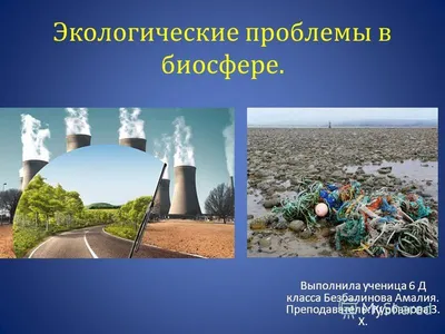 Презентация по ОБЖ на тему: \"Экологические проблемы современности и способы  их решения\" (8 класс)