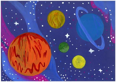 Рисунки к дню космонавтики легко (48 фото) » рисунки для срисовки на  Газ-квас.ком