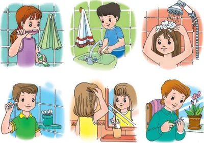 Гигиена картинки для детей - 24 фото