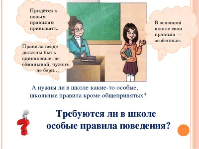 Раскраски правила, Раскраска Правила поведения в школе Школа.