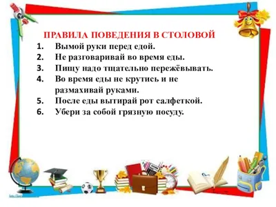 Правила безопасности в школе. Правила поведения в школе. - YouTube