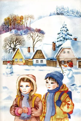 Кроссворд «Зима», шесть слов. Русский как иностранный, уровень В1