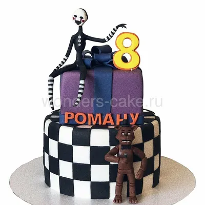Торт “На День рождения мальчика” Арт. 01232 | Торты на заказ в Новосибирске  \"ElCremo\"