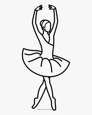 Лёгкие рисунки балерины - 75 фото