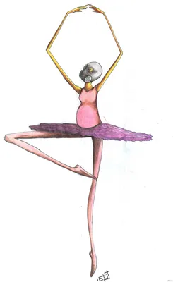 Как нарисовать балерину карандашом | Рисунок для начинающих поэтапно -  YouTube